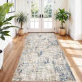 4x8 Washable Area Rug – Non-Slip Rubber Backed Indoor Rug by ZHXXUJ
