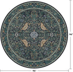 Hazo Haus Large 8ft Area Round Rug - Image 2