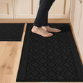 COSY HOMEER 48x20 Inch/30X20 Inch Kitchen Rug Mats Made of 100% Polypropylene 2 by COSYHOMEER