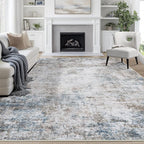 8x10 Area Rugs for Living Room Rug Washable: Abstract Large Rug for Dining Room by Aelenmu