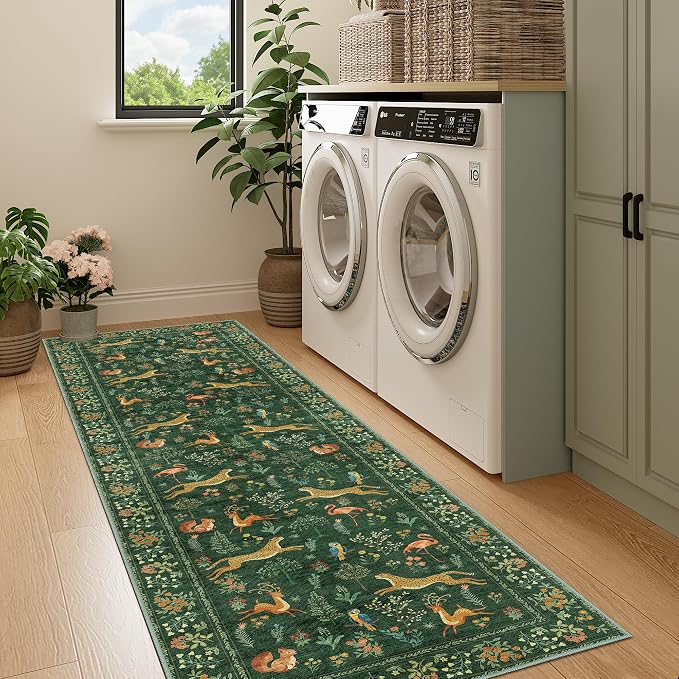DUKINO Runner Rug, 2x7 Washable Kitchen Rugs - Image 6