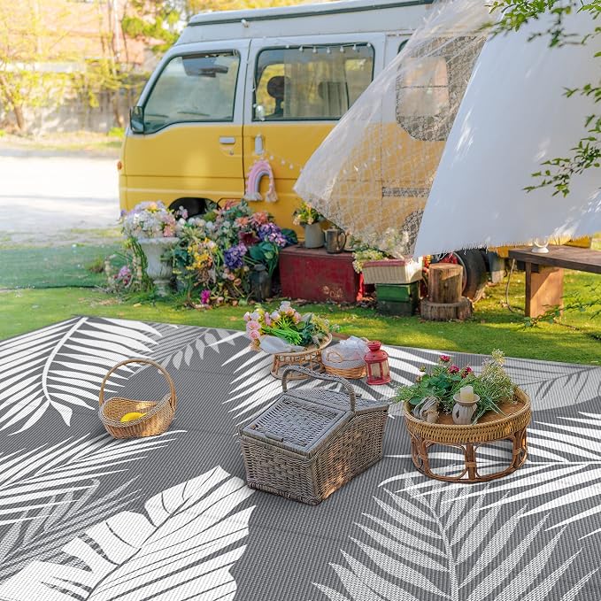 GENIMO Outdoor Rug 9' x 18' Waterproof - Image 3