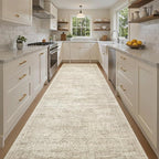 Soalmost 4x10 Wide Hallway Runner Rug: Washable Soft Rug Runners - Image 3