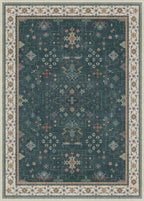 Hazo Haus Dark Green Oushak Living Room Rug 10x14 - Image 3