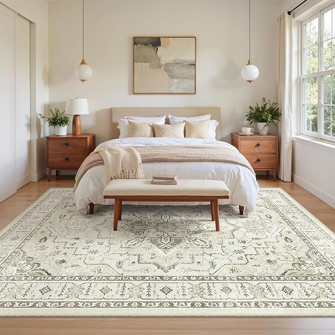 zesthome Washable Rug 6x9 Area Rugs, Stain Resistant Rugs - Image 9