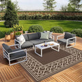 GENIMO Outdoor Rug Waterproof for Patio Decor, Outside Area Mat for Rv by GENIMO
