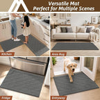 COSY HOMEER Kitchen Rugs 24"x35" Non-Slip Washable Kitchen Mats - Image 8