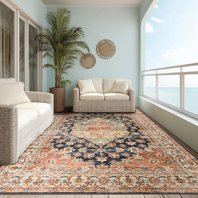Ruaruarug Washable Area Rug 10x14 - Image 8