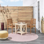 Nourison Home Nourison Essentials Pink 6' x Round Area Rug - Image 4