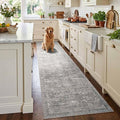 Rugxara 2x10 Runner Rug, Washable Kitchen Rugs, Non Slip Low Pile Area Rug by Rugxara