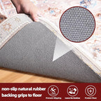 BAGAIL Felt and Natural Rubber Backing Rug Pads 3/8” Thick, 7.5 x 10 Ft Non - Image 4