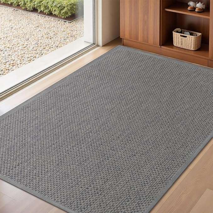 LEKEEPGO Door Mat 32"x47", Non Slip Door Mat Indoor Entrance, Rubber Backing by LEKEEPGO