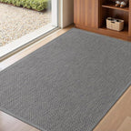 LEKEEPGO Door Mat 32"x47", Non Slip Door Mat Indoor Entrance, Rubber Backing by LEKEEPGO