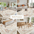 Srugn Washable Rugs 8x10 Area Rugs - Image 5