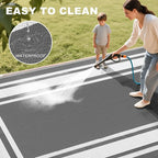 RURALITY Outdoor Rugs 6x9 Waterproof - Image 5