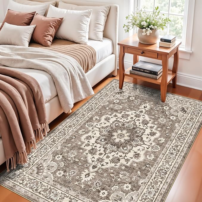 4x6 Area Rugs for Living Room: Perfect for Bedroom Kitchen Kids Room Nursery - Image 3