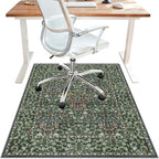 36"x60" Office Chair Mat for Hardwood Tile Floor, Under Desk Carpet Protector by BESBLEE