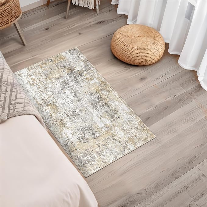 2x3 Washable Non-Slip Area Rug - Image 4