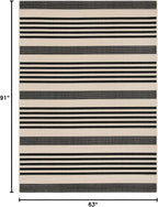 SAFAVIEH Washable Rug Outdoor Courtyard Collection - Image 2