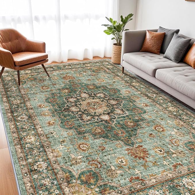 TOPRUUG Washable Oriental Area Rug by TOPRUUG