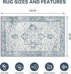 30"x48" Office Chair Mat for Hardwood Tile Floor, Under Desk Carpet Protector - Image 9