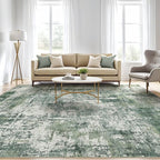 8x10 Area Rugs Living Room: Washable Large Abstract Soft Stain Resistant Indoor - Image 5