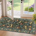 DUKINO 2x4 Rug for Hallway, Washable Kitchen Runner Rug by DUKINO