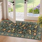DUKINO 2x4 Rug for Hallway, Washable Kitchen Runner Rug by DUKINO