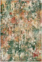 RELEANY Washable Area Rugs 2'x8' Non-Slip Modern Abstract Soft - Image 9