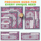 Hompet Cat Litter Mat 2 Pack, 20x60 Large Machine Washable Trapping Mats - Image 7