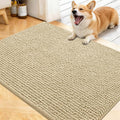 OLANLY Dog Door Mat for Muddy Paws 40x32, Ultra Absorbent Chenille Mud Doormat by OLANLY