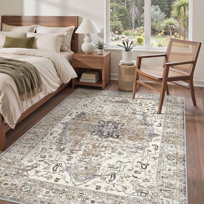 befbee 6x9 Area Rugs for Living Room, Super Soft Ultra-Thin Stain Resistant - Image 8