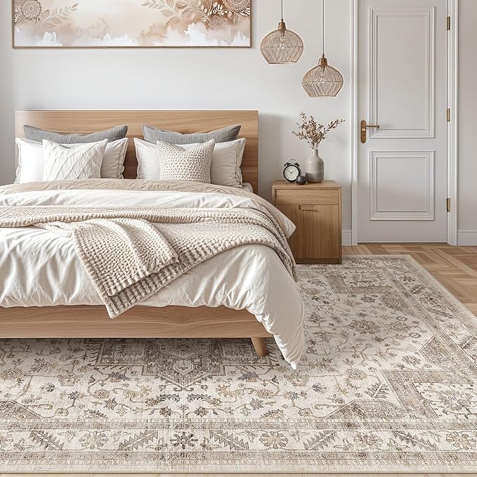 Vintage Living Room Area Rug 9X13 - Image 6