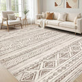 cotiled 6x9 Area Rugs Living Room Rug: Washable Boho Rugs by COTILED