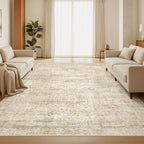 6x9 Rug for Living Room, Soft Low Pile Indoor Washable Rugs for Bedroom - Image 3