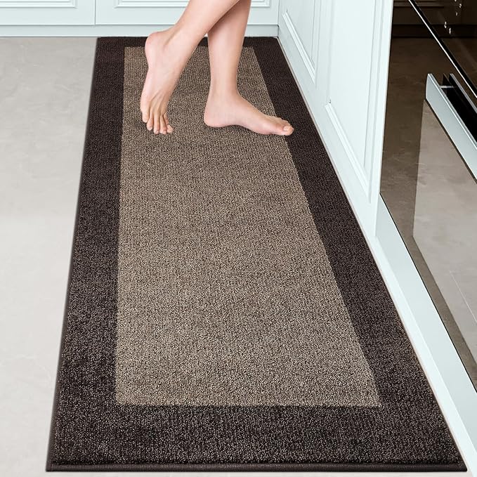 Machine Washable Kitchen Rug 24" x 70", Non Slip Kitchen Mat by Unknown