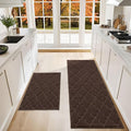 COSY HOMEER Soft Kitchen Rugs for in Front of Sink Super Absorbent Kitchen by COSYHOMEER
