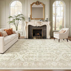 Soalmost Washable Area Rug 8x12, Large Soft Rugs by Soalmost