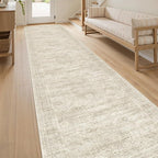 Soalmost Runner Rug 2'6" x 12' Washable Non-Slip Runner Rugs - Image 3