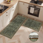 GENIMO Kitchen Rugs Non Slip Washable, Cushioned Standing Mat, Kitchen Runner - Image 2