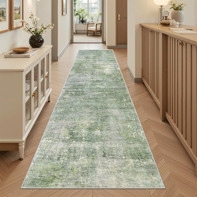 Soalmost Runner Rug 2x8 Washable Non-Slip Hallway Runner Rugs - Image 3