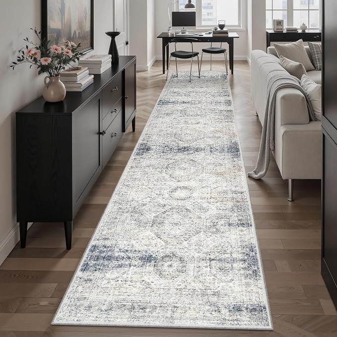 Soalmost Runner Rug 2x10 Washable Non-Slip Hallway Runner Rugs - Image 4