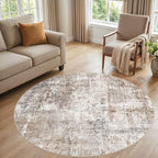 UERMEI 6ft Round Area Rug Living Room Rugs - Image 5