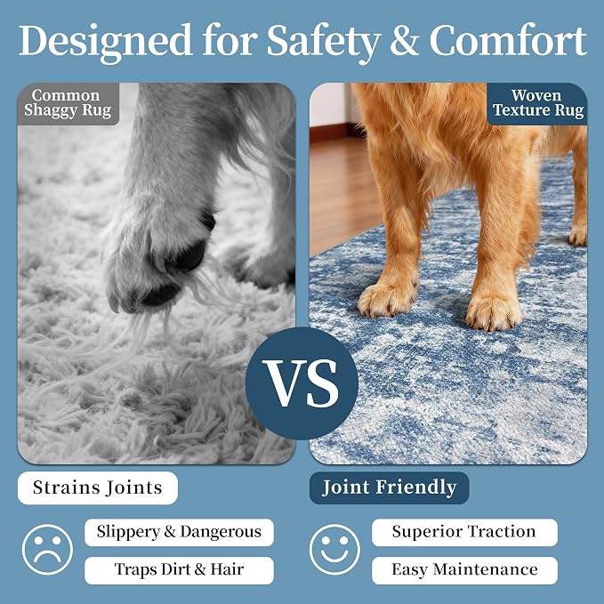 Washable Carpet Runners for Hallway 8ft-Non Slip Floor Runners for Dogs - Image 6