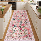 DUKINO 3x8 Runner Rug, Washable Rug by DUKINO