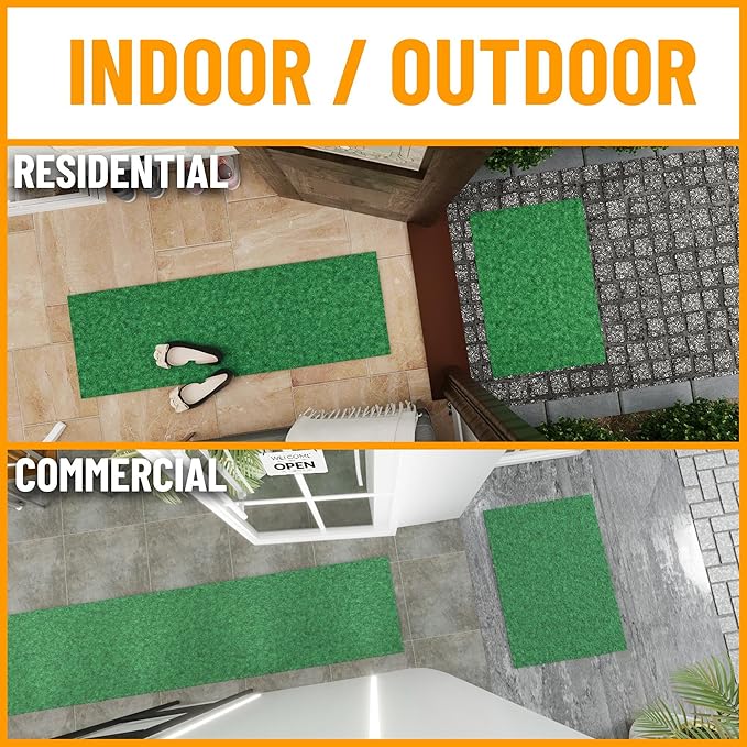 Ottomanson 2' x 39' Hallway Runner Extra Durable Non-Slip Rug Mat - Image 2
