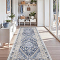 zesthome 3x8 Runner Rug Non Slip Washable by Zesthome