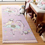 SAFAVIEH Carousel Kids Collection Runner Rug by Unknown