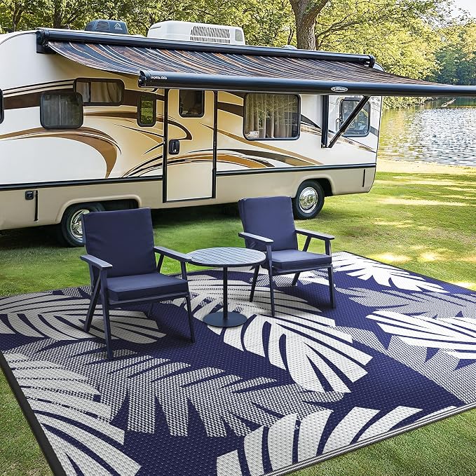 GENIMO Waterproof Outdoor Rug 5' x 8' - Image 2
