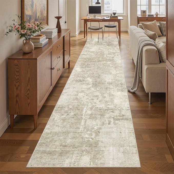 Soalmost Runner Rug 2x12 Washable Non-Slip Hallway Runner Rugs - Image 2